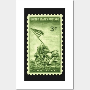 Iwo Jima Stamp Posters and Art